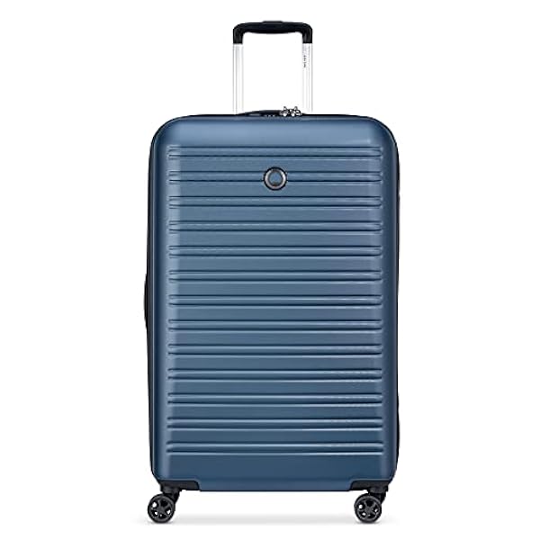 DELSEY PARIS - SEGUR 2.0 - Valigetta rigida grande - 75 x 50 x 30 cm - 105 litri - XL - Blu
