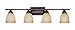 Designers Fountain 94004-ORB Apollo 4 Bathroom Vanity Light Fixture, Oil-Rubbed Bronze