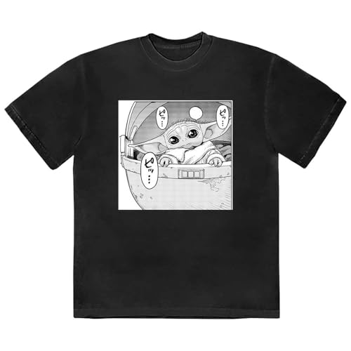 T-shirt Star Wars Grogu Speech haut geek pour fan de science-fiction