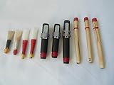 Great Highland Bagpipe Cane Drone Reeds,Practice Chanter Syntactic Reed Pipe Cane Drone 10 Pcs