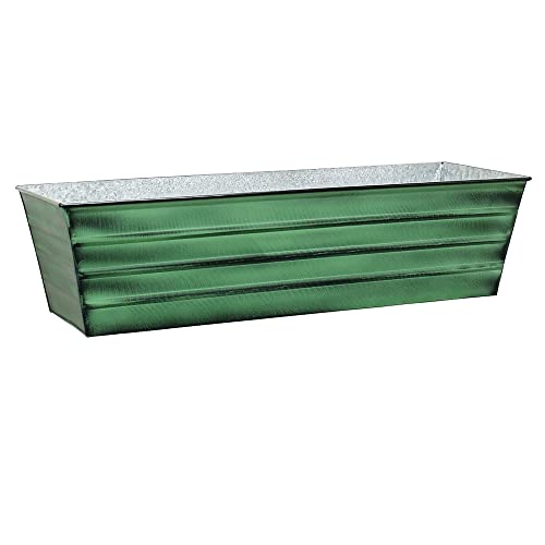 Achla Designs 36" Green Flower Box With Bella Stand #TOP4