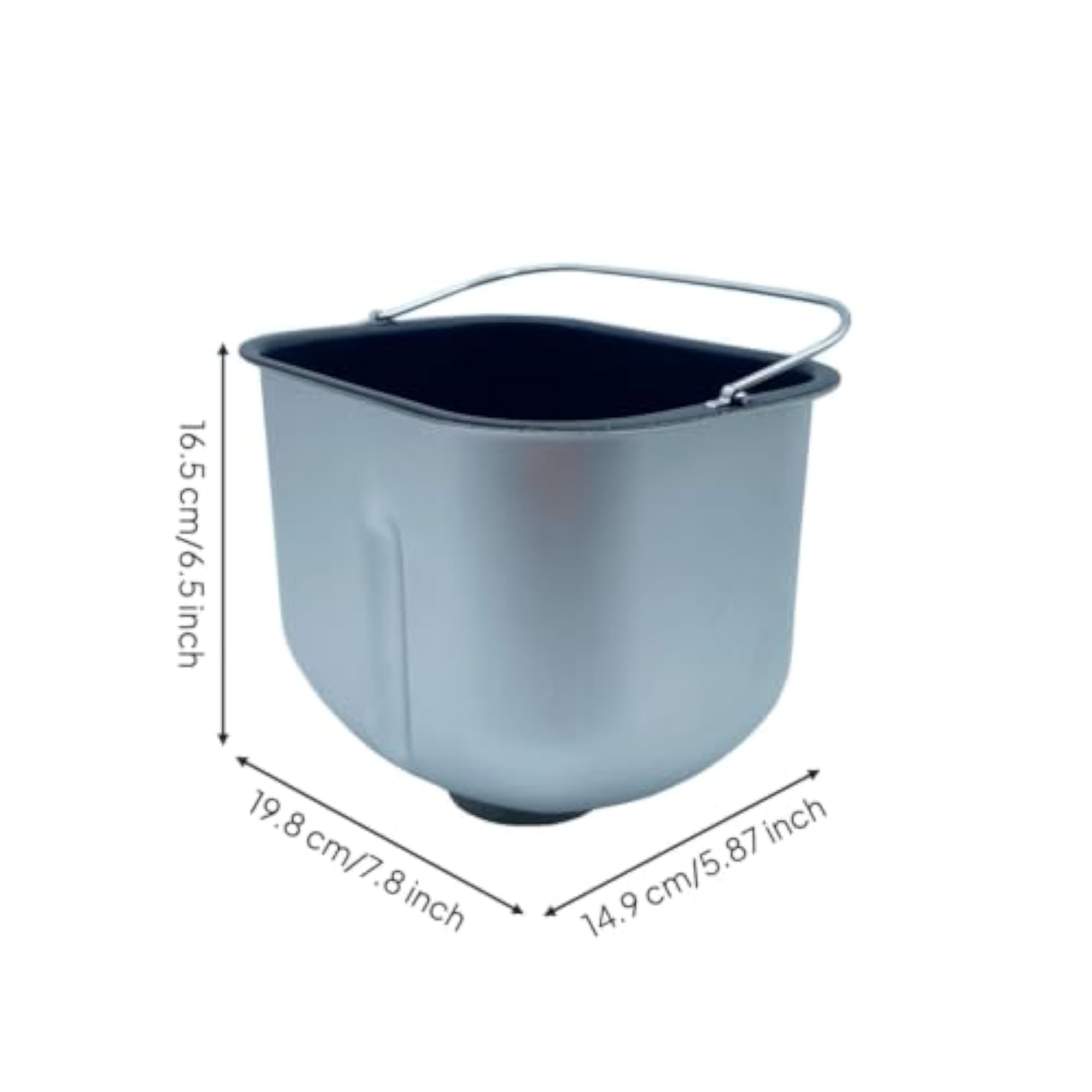 Non-Stick Bread Machine Pan Replacement, Removable Container