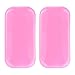 G2PLUS Pink Silicone Eyelash Holder Pad for Eyelash Extensions, 4.3'' x 2.2'' Lash Stands Forehead Glue Pallet