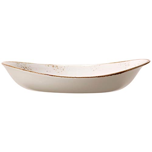 Bols Blancs 28 cm Steelite Craft Freestyle - Grand Saladier Individuel Porcelaine x6