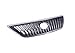 CarPartsDepot Front Chrome Bumper Grille Assembly Grill Gray Shell and Insert Compatible With 2004-2006 Lexus RX330 2007 Lexus RX350 LX1200113 5310148071