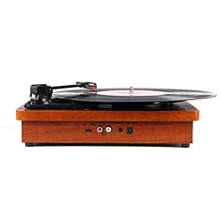 Bluetooth Speaker Retro Phonograph Gramophone Vinyl Record Player Turntable Player Headphone Output RCA Audio 33/45… - Les Beatles, Paul McCartney, John Lennon, RIngo Starr, George Harrison