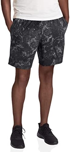 C9 Champion Men's Running Short-7" Inseam, Marbleized Camo Comfort Gray, M