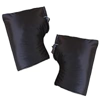 Moufles Chaudes Guidon Moto Hiver YJZQ - Gants Protection Impermeables Scooter Vélo Cyclisme
