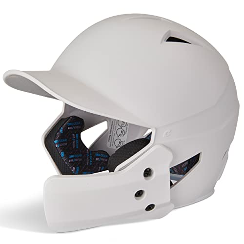 Casque de frappeur avec garde réversible Champro HX Gamer pour sécuriser la frappe