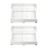 Generico Cassetto estraibile per armadio,Porta Telescopico - Ripiani estraibili per dispensa - per casa, dispensa, lavanderia, appartamento, dormitorio, angolo, scrivania, cassettiera