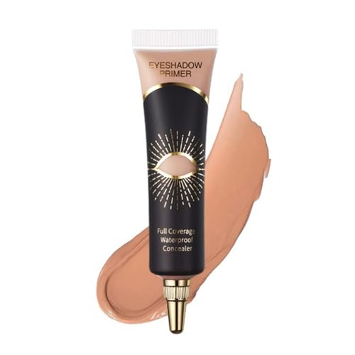 dPois 1 Pc 12 ml Long-Lasting Eye Primer – Brightening Base for Makeup, Smooth Concealer Alternative Wheat One Size