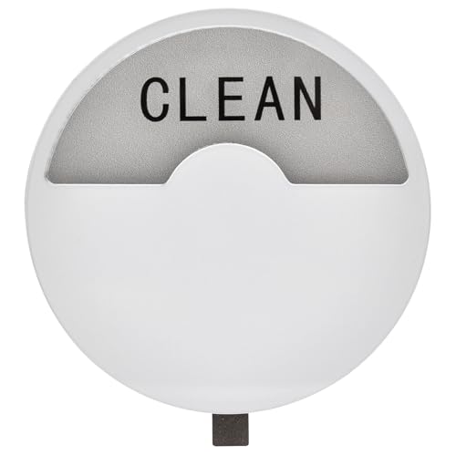 Imán para lavavajillas Kichwit, señal limpia/sucia, 3.5" plateado miniatura 7