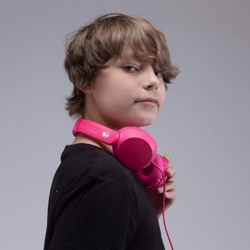 Skullcandy Icon 180 Wired On-Ear Headphones - Crazy Pink by Skullcandy - Used condition - Image 6