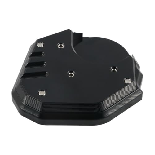 Plaque de béquille KLR650 2008-2018 support latéral moto noir