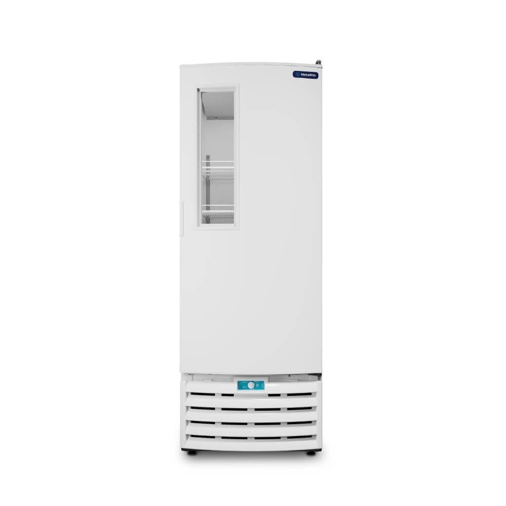 Freezer Vertical Tripla Acao Porta com Visor 531 Litros Metalfrio VF55FT Branco 220V