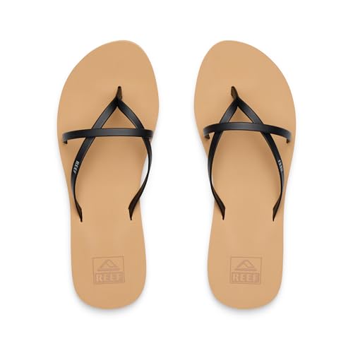 REEF Womens Sandals, Bliss Wild, Black, 9 - image 2