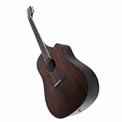 Guitare acoustique, basse pression, son plus riche, forte pénétration, épicéa et acajou, cadeau guitare folk 41 pouces avec chiffon de nettoyage pour jouer pour adultes(Couleur rétro) - Les Beatles, Paul McCartney, John Lennon, RIngo Starr, George Harrison