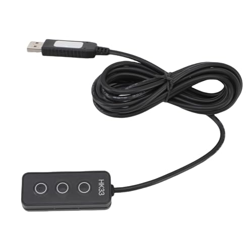 Clavier macro USB à 3 touches programmables et design braille noir pour OS X - 3