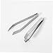 Hoement 2pcs Stainless Steel Fish Bone Tweezers Ergonomic Precision Flat Pliers for Safe Removal of Fish Bones Kitchen Dishwasher Safe Non-slip Grip for Cooking Seafood