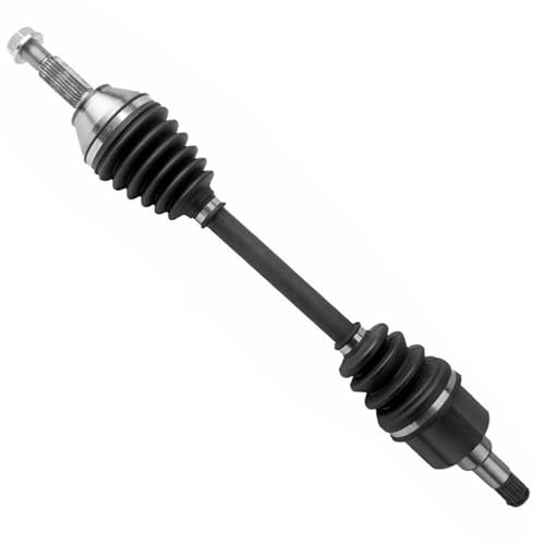 Image of Detroit Axle - 2pc Front CV Axles for Ford 2000-2004 Focus, CV Axle Shafts Assembly 2001 2002 2003 Replacement