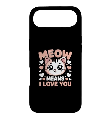 Meow Means I Love You �X�}�z�P�[�X iPhone Air �p