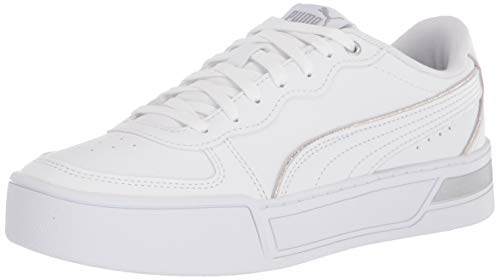 PUMA Sneakersy damskie Skye, Puma biała biała Puma Silver, 42.5 EU