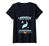 Photo Gallery donna lanzarote isole canarie vacanza spagna bandiera gps mappa maglietta con collo a v Photo Gallery donna lanzarote isole canarie vacanza spagna bandiera gps mappa maglietta con collo a v