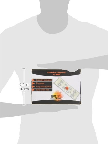 Relief Pak - 11-1026 Hot Button Instant Reusable Hot Compress, Standard #TOP6