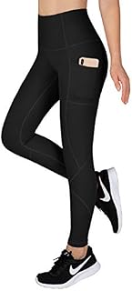 LifeSky Yoga Pants for Women, High Waisted Tummy Control Workout Leggings with Pockets