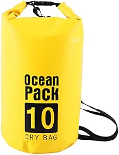 Dry Bag Waterproof Backpack, 5L Roll Top Float Lightweight Dry Bags Shoulder Strap Backpack, 500D Tarpaulin Wet Bag for Travelling Fishing Cycling Kayaking Swimming Boating