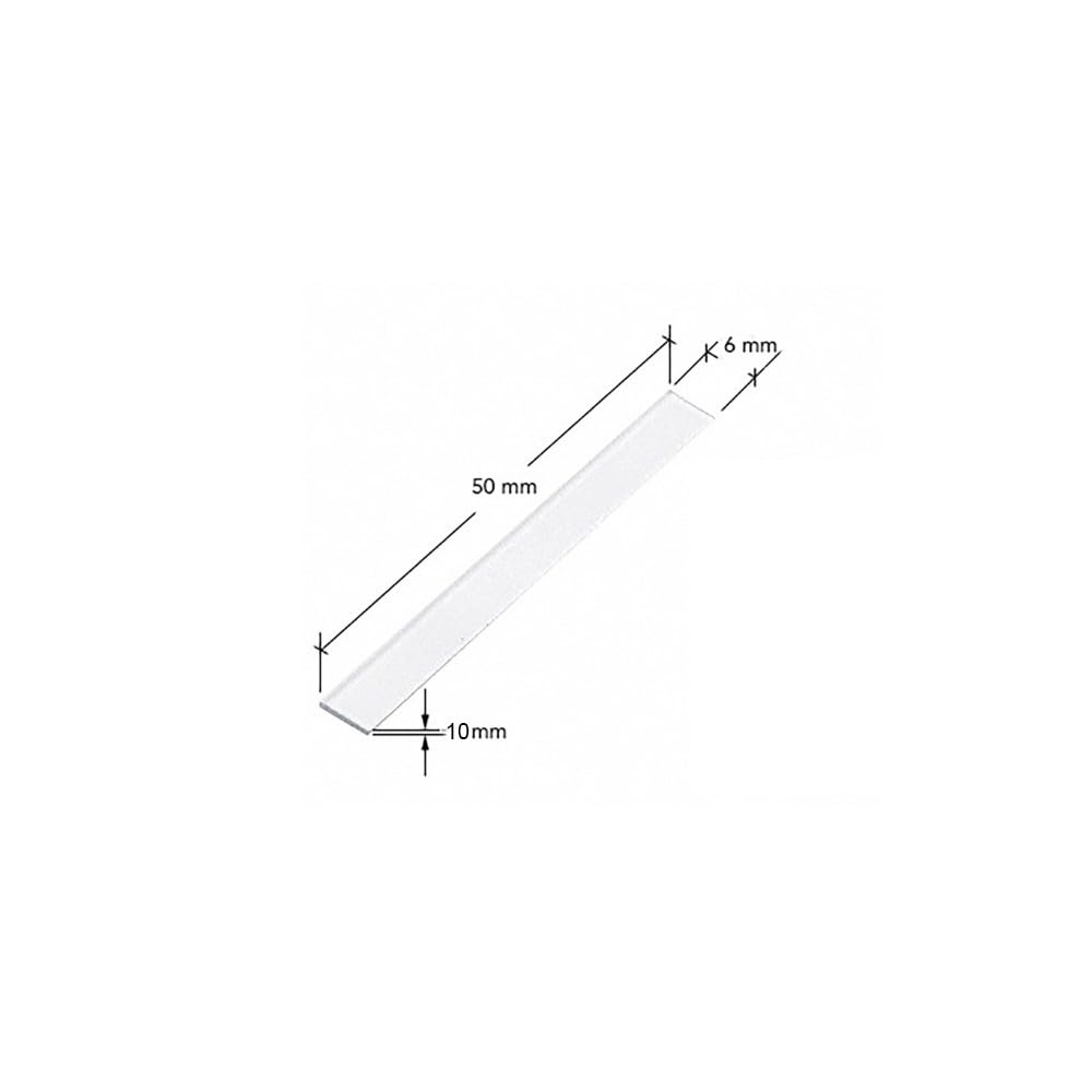 PVC Unterlegklötzer für Duschwand in 10 mm für Glasdusche Glas Unterlage