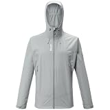 MILLET Veste De Randonnée Imperméable FITZ ROY III JKT M Homme Résistante Confortable Et Respirante DRYEDGE, Gris, S