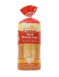 Sliced Brioche Loaf 1.6oz (500g) - Loia