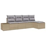 【Construcción Duradera:】 Hecho de materiales de alta calidad, resistente a los rayos UV, este conjunto de sofá de exterior está diseñado para durar, aguantando todo tipo de clima.