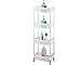 ABOVE EDGE 4-Tiered Plastic Storage Basket Shelves