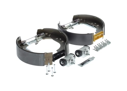 Bosch KS661 Kit Super Pro - Rear drum brake kit - 1 pre-assembled set, 2 wheel brake cylinders, 4 brake shoes