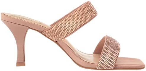 Vince Camuto Women's Footwear Women's Aslee Square Toe Dress Sandal Heeled, Rose Gold, 7 | Image 5