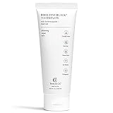 Terra & Co. Brilliant Black Hydroxyapatite Charcoal Toothpaste for Whitening Teeth – Natural Vegan S