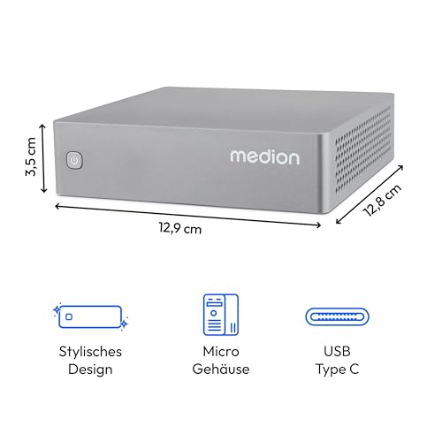 MEDION S06 NUC MD35300 i5-1335U 16GB 512GB oBS - Afbeelding 4