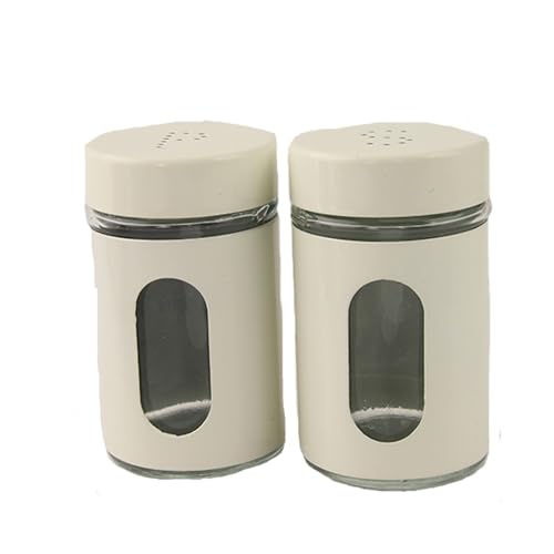 Shakers Salt and Pepper Shakers Set Kitchen Seasoning Jars with A Glass Window Salt and Pepper Grinder Set Spice Bottles Containers for Home Camping and Lunch Boxes Kitchen Utensils Skin (Pack of 1) Shakers Salt and Pepper Shakers Set Kitchen Seasoning Jars with A Glass Window Salt and Pepper Grinder Set Spice Bottles Containers for Home Camping and Lunch Boxes Kitchen Utensils Skin (Pack of 1)