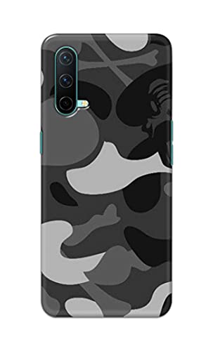 Image of Printed Hard Back Cover Case for OnePlus Nord CE 5G Back Cover (Army Pattern) -203