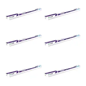 PHILIPS EcoLink 20-watt LED Batten/Tubelight | Champion Compact 4-ft LED Batten for Living Room & Bedroom | Cool White,Pack of 6