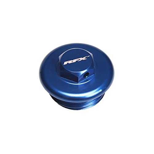 Bouchon de remplissage d'huile bleu RFX moto cross GasGas KTM Husqvarna 14-23