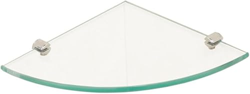 Estante de esquina de baño, 2 piezas, estante de esquina montado en la pared, estantes flotantes montados en la pared, estante de esquina de madera,