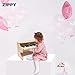 ZIPPY Kids Piano Keyboard, 25 Keys Digital Piano for Kids, Mini Music Educational Instrument Toy, Wood Toy for Toddlers Girls Boys (Oak)