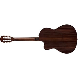 Fender CN-140SCE Touche en nylon noyer naturel avec étui - Les Beatles, Paul McCartney, John Lennon, RIngo Starr, George Harrison Fender CN-140SCE Touche en nylon noyer naturel avec étui – Image 2