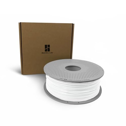 Image of 3IDEA Bambu Lab Support for PLA 1.75mm 3D Printing Filament - White with Reusable Spool, 0.5kg
