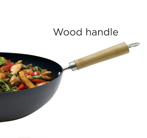 Wok Starfrit acero carbono 11 pulgadas miniatura 5