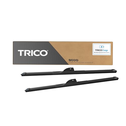 TRICO Charge 22" + 21" Super Premium EV Automotive Replacement Windshield Wiper Blades for Electric Car (Set of 2), All-Weather Beam Wiper Blades for Select Vehicle Models -  EV-2221PT