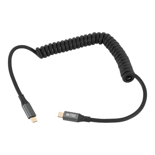 Jiawu Adattatore Multiplo da USB C a USB C 100W Adattatore Multiplo OTG (C maschio a c maschio dritto)